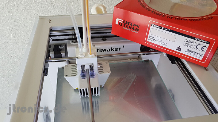 Robotic Flex Gripper Mixed Dual Material | 3d print model