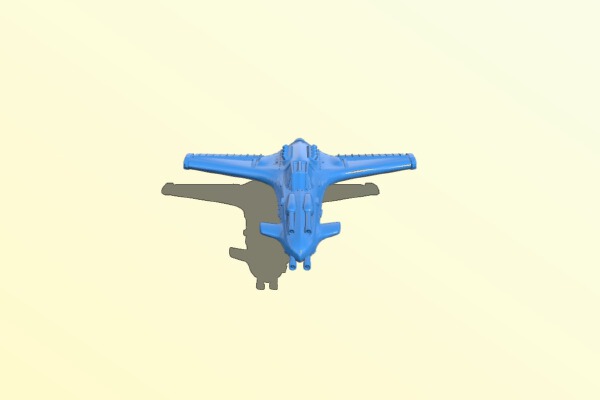 Crimson Skies - Hughes Bloodhawk | 3d print model