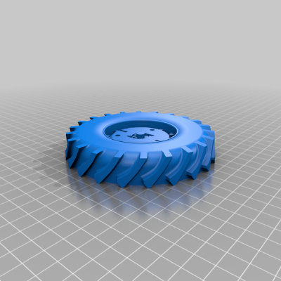 John Deere 4020 Tractor Tire 1_16 | 3d print model