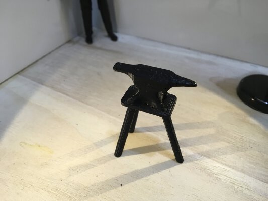 Anvil and stand (1:18 scale) | 3d print model