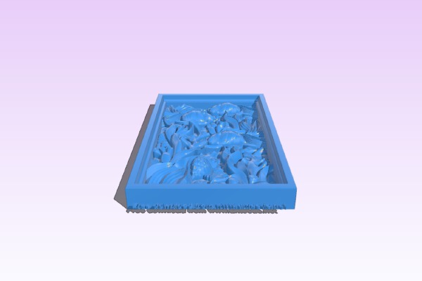 Fish painting | 3d print model