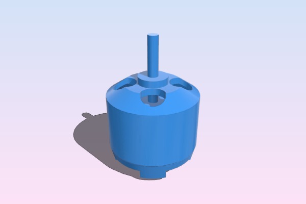 A2212 brushless motor dummy model step | 3d print model