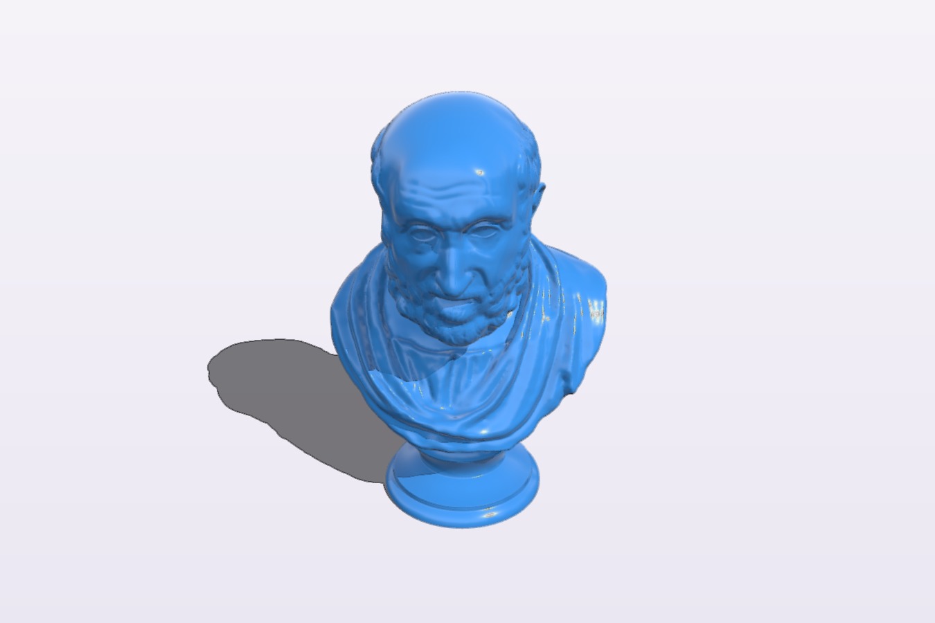 Hippocrates bust