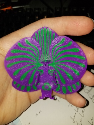 Remixed Orchid | 3d print model