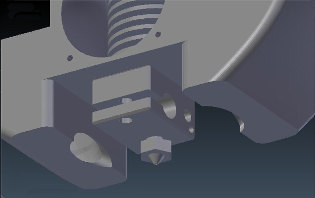 Ultimaker e3D Mount by Jameswood | 3d print model