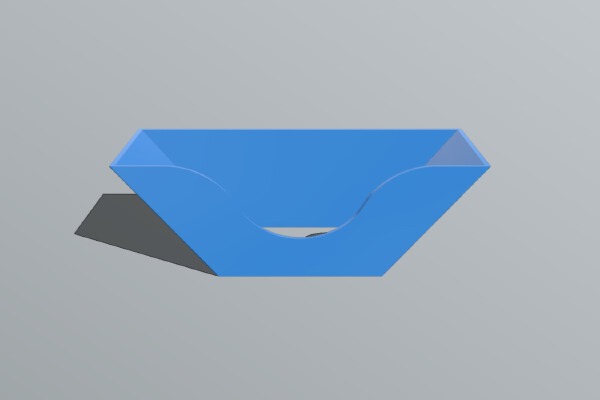 Coffee filter holder 1x4 | 3d print model