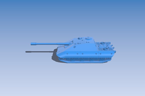 Tank StuG E-100 Trumpeter | 3d print model