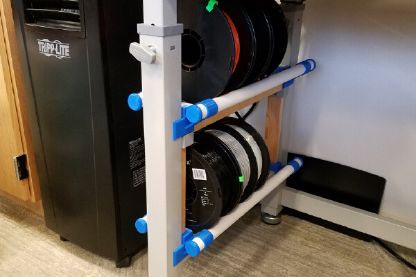 PVC Spool Rack | 3d print model