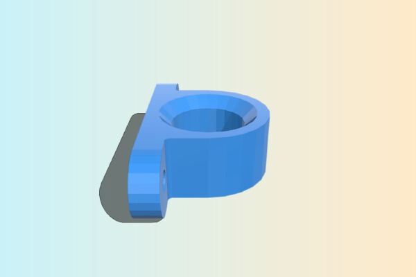 Fishing rod wall mount | 3d print model