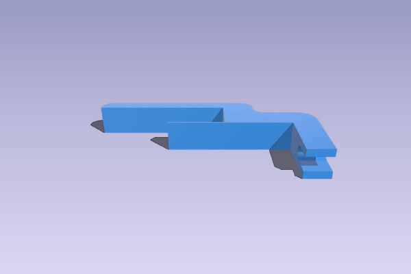Filament Guide _ Guia Filamento Extrusor Greg's Wade | 3d print model