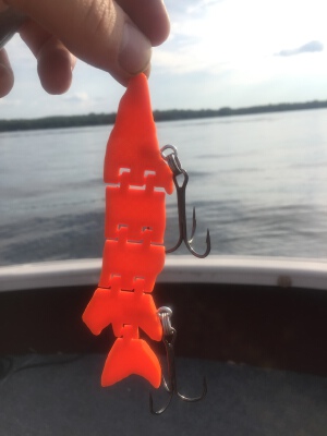 Articulated Pike Swim Lure | 3d print model