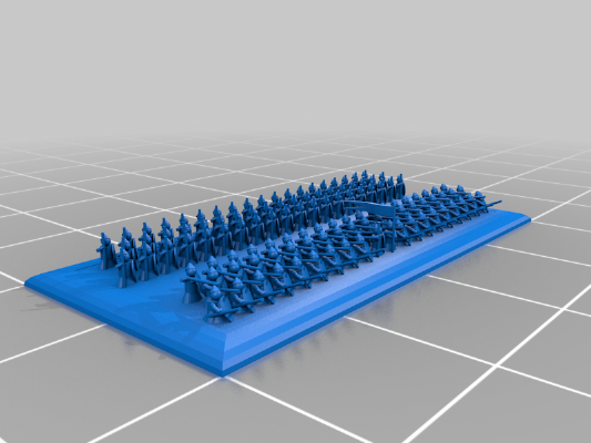2MM High Elf Army | 3d print model