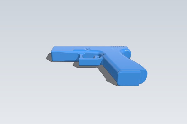 Glock pistol | 3d print model