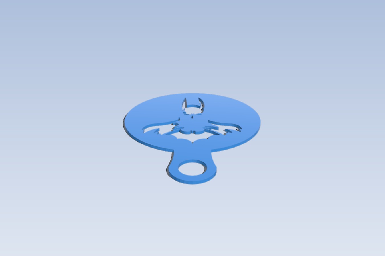 Coffee Stencil - Batman