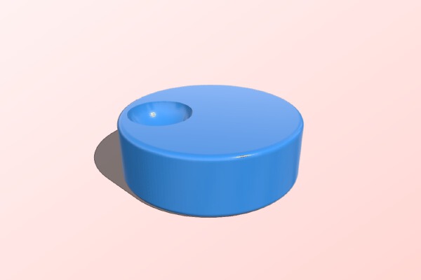 Knob for LCD 2004 | 3d print model