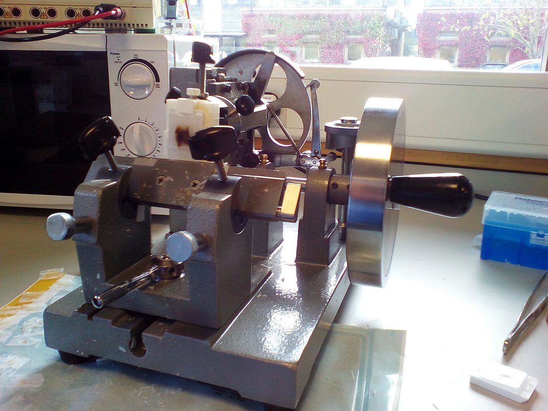 Microtome cassette holder (PROTOTYPE)