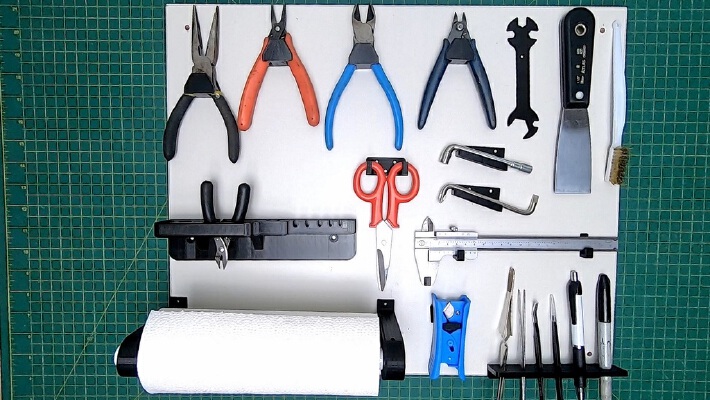 3D printed wall tool holders | 3d print model