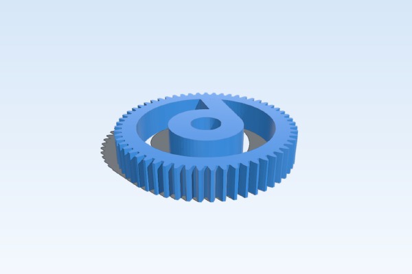 Grinder Gear | 3d print model