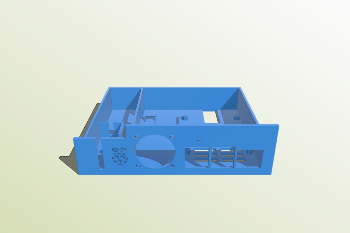 Raspberry Pi 4B Octoprint Drawer for Ender 3 V2