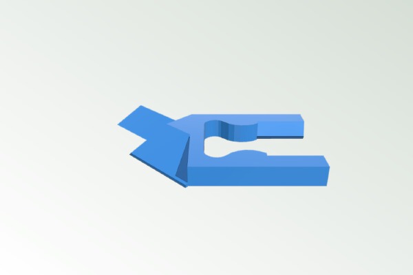 KneX 45 degree triangle connector | 3d print model