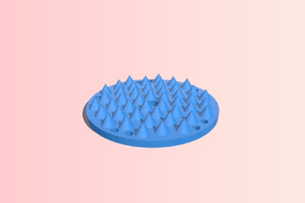 Bed OF Nails dot | 3d print model