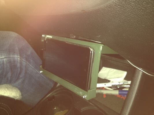 lenovo A5000 holder in mitsubishi outlander 3 whith KOS system | 3d print model