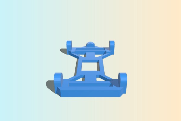 RTFHawk tray for Hoverthings Flip | 3d print model