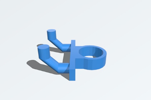Pegboard Socket Extender Holder | 3d print model