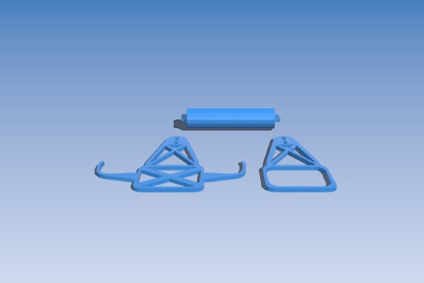 DJI Phantom 3 carry handle | 3d print model