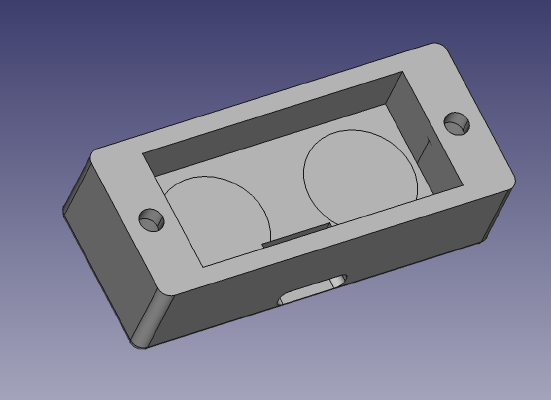 Sonar box - HC-SR04 | 3d print model