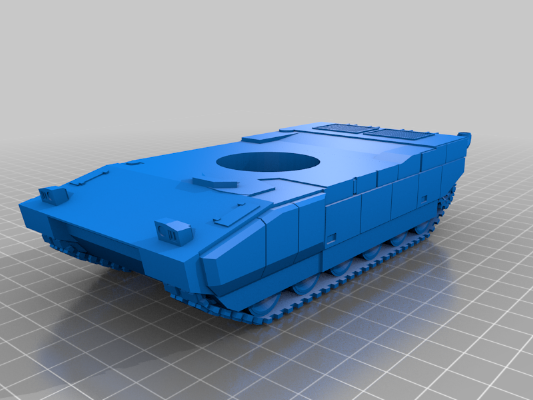 1_48 AMX Leclerc S2 (easy print) | 3d print model