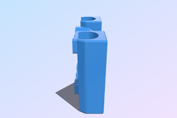 HyperCube Evolution Nut Remix (changed X and Y carriages) | 3d print model