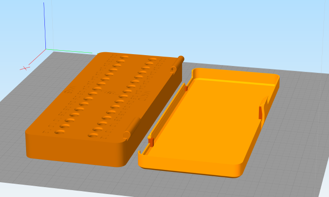 psd nozzle organizer | 3d print model