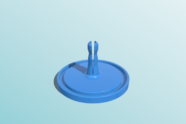 Type A Machines 2014 Series 1 Mountable Tripod Base for CreativeTools' filament spool holder system | 3d print model