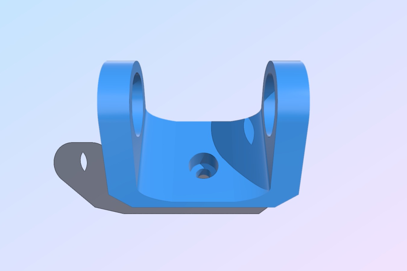 Smartphone holder on bike stem