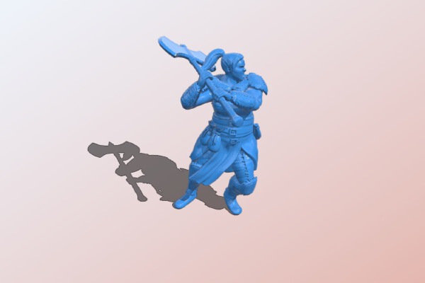 Berserker Female | 3d print model