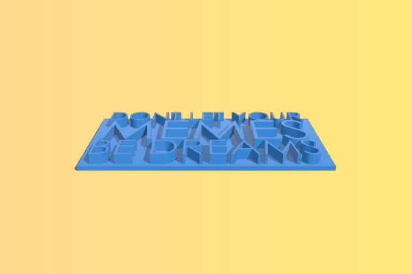 Trump Yeah | 3d print model