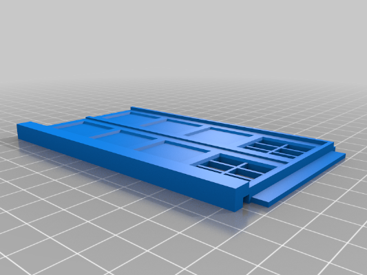 TARDIS Raspery Pi 4 panels | 3d print model