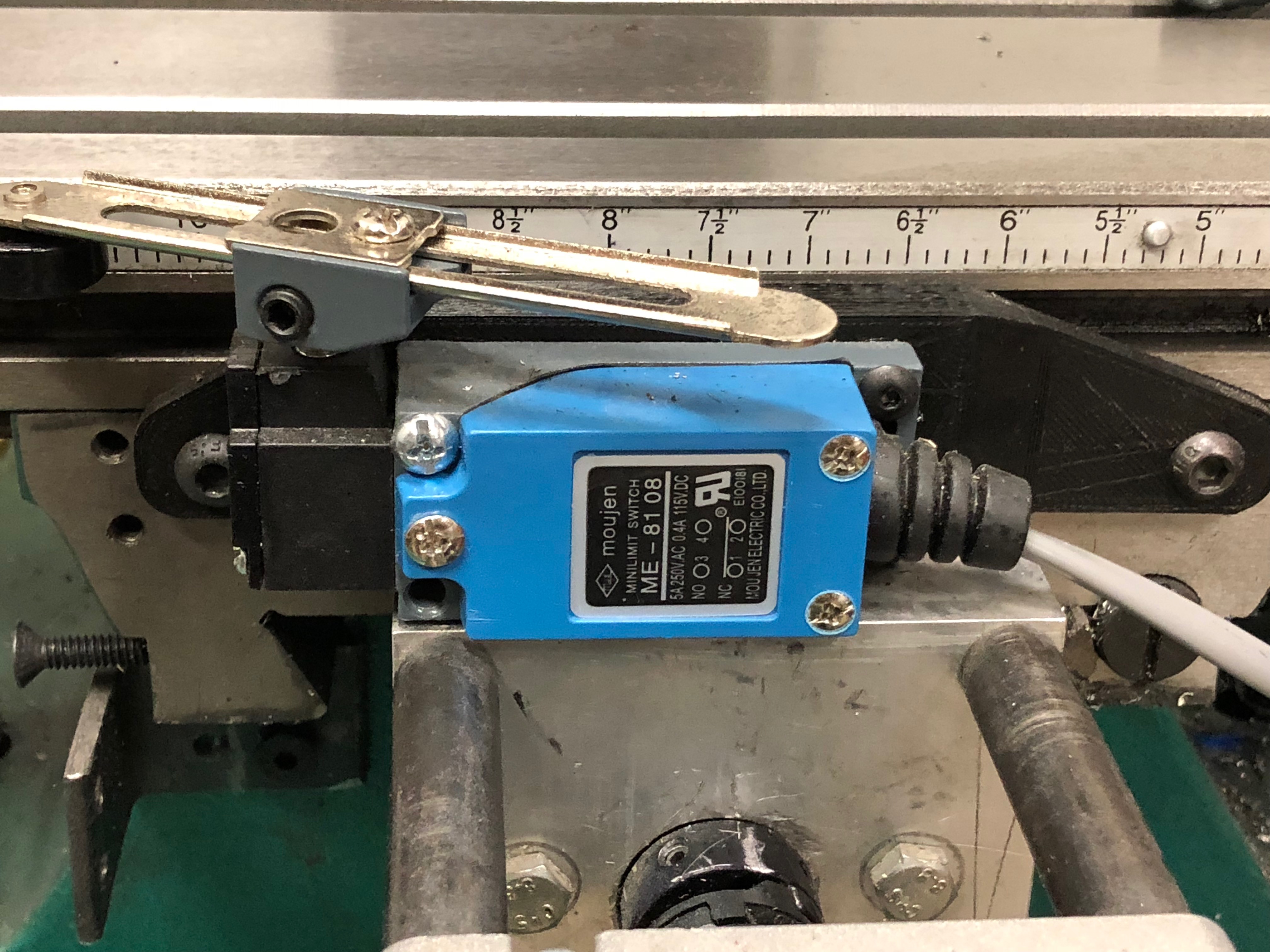 Grizzly G0704 CNC Homing Switch Mounts