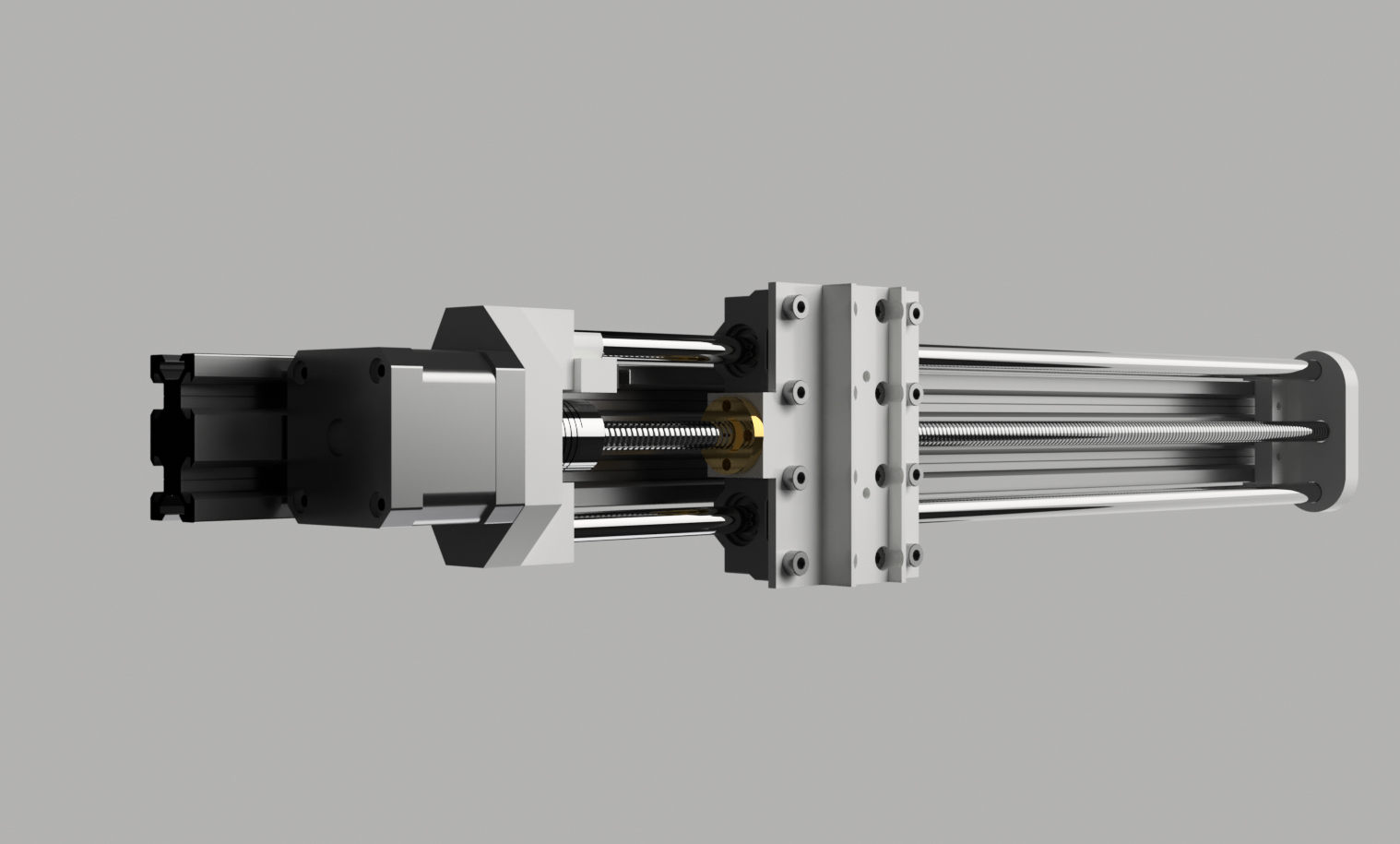 Linear Double Screw Rail (2040)