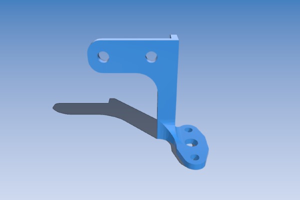 Anet A8 3DTouch_BLTouch Auto Leveling Sensor Bracket | 3d print model