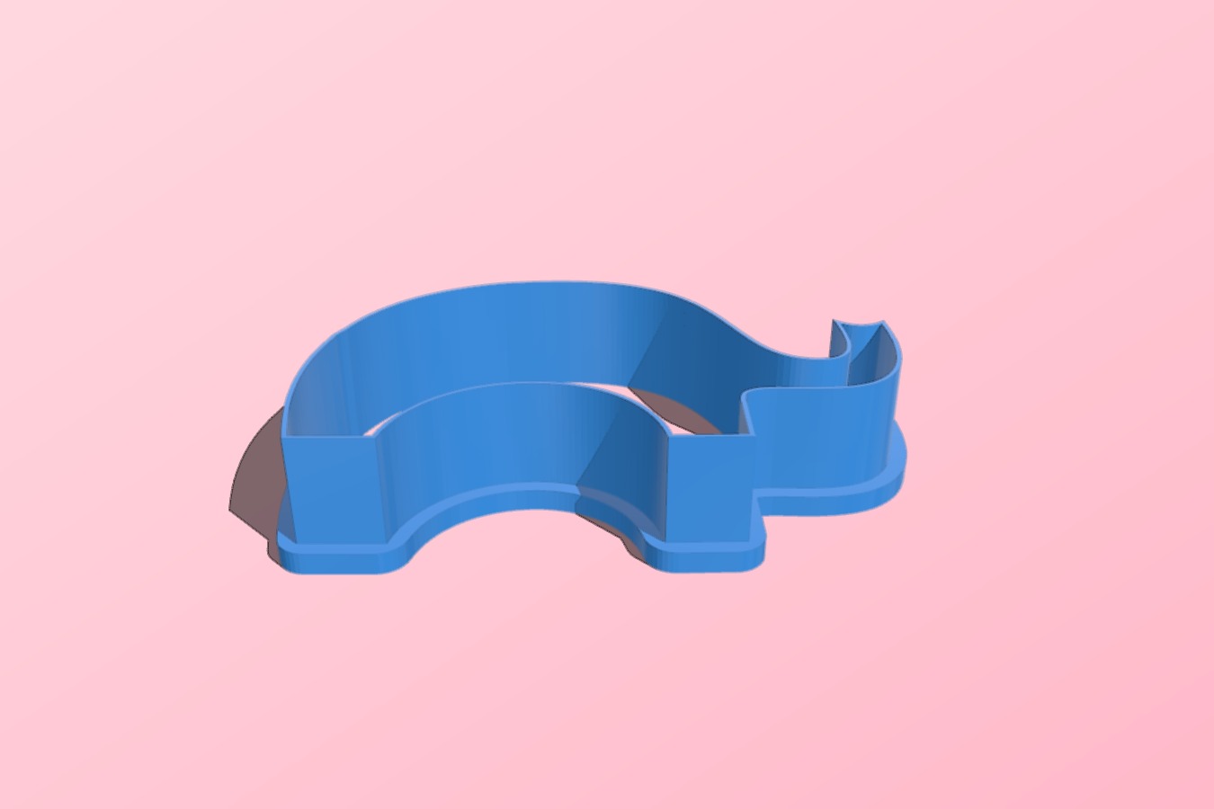 Elephant Cookie Cutter