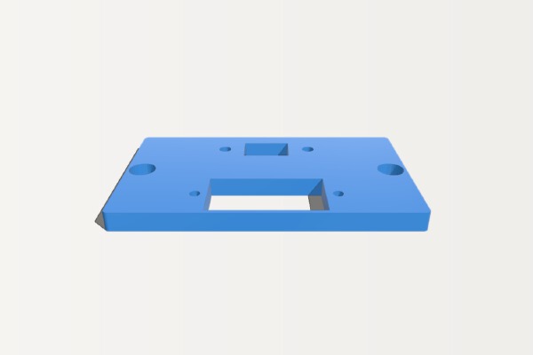 Micro Servo Mount for Tamiya King Hauler RC Truck | 3d print model