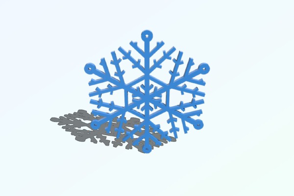 Snowflakes | 3d print model