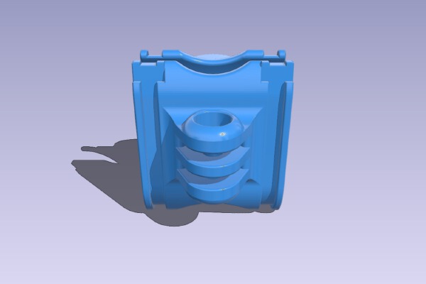 Trek Speed Concept Garmin and GoPro mount | 3d print model