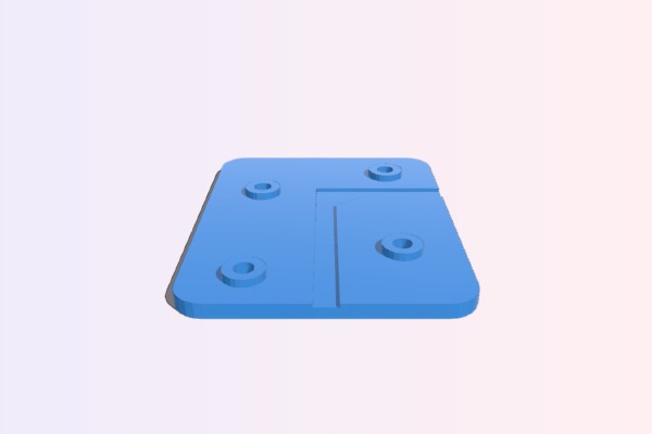 DJI Phantom Vision + wifi bottom mount | 3d print model