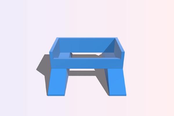 Baofeng UV-5R Stand | 3d print model