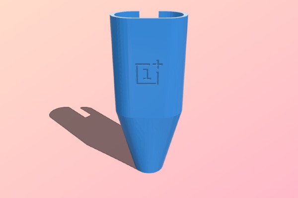 Oneplus warp charger cable protector | 3d print model