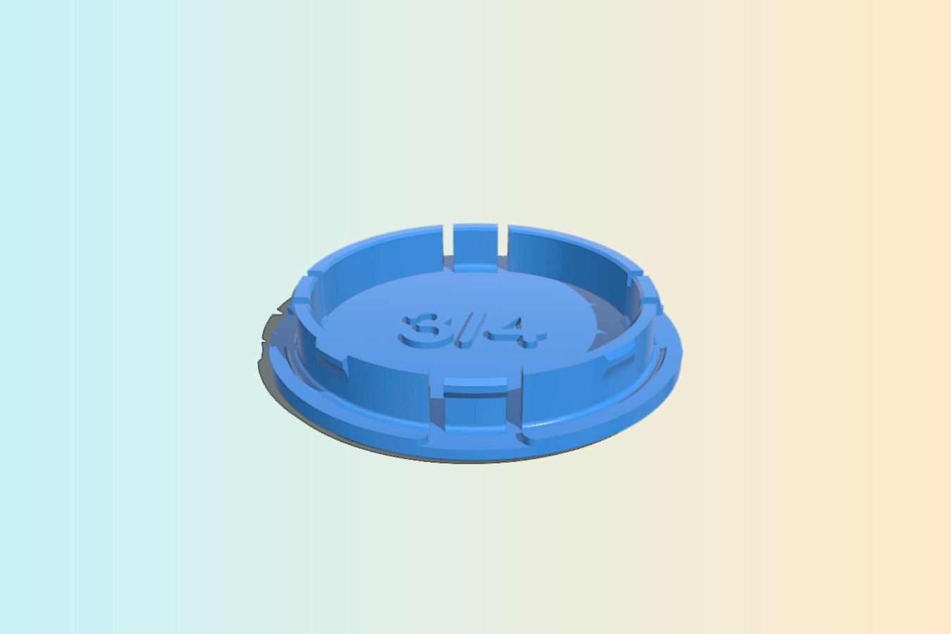3_4 Conduit Electrical Box Knockout Plug Cap NEMA EMT