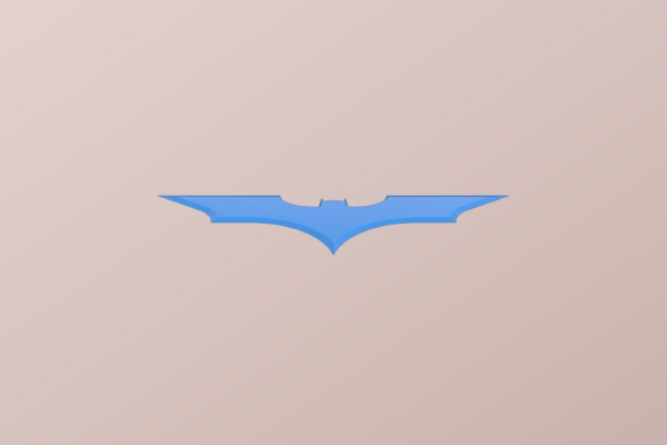 The Dark Knight- Batarang | 3d print model